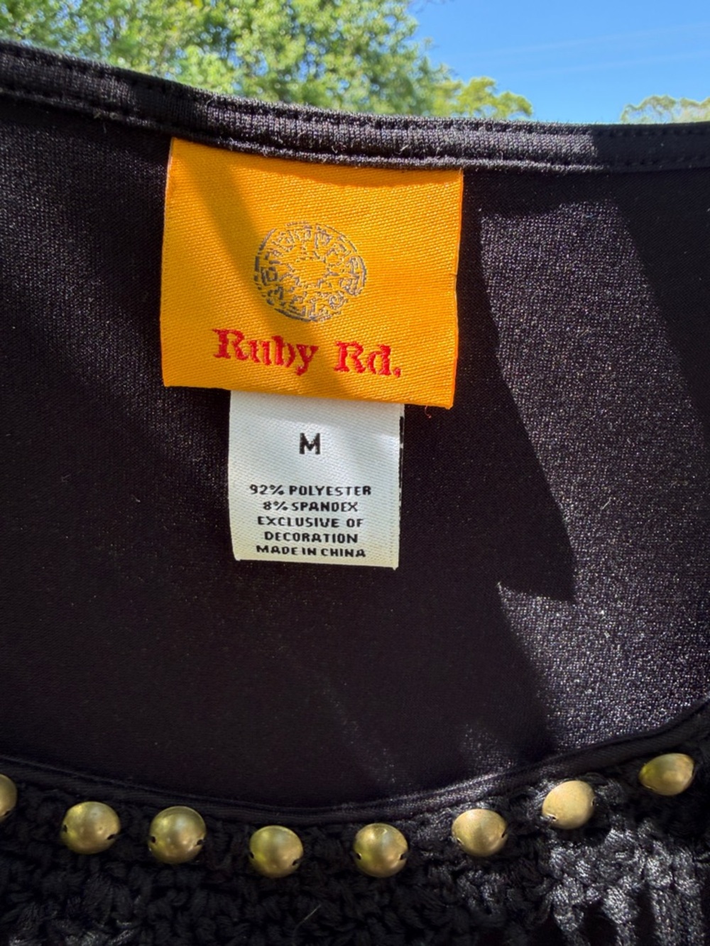 Ruby Rd. tassel tee - Picture 3 of 4